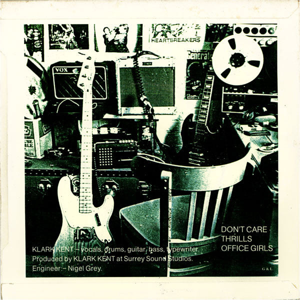 Klark Kent (3) : Don't Care (7", Gre)