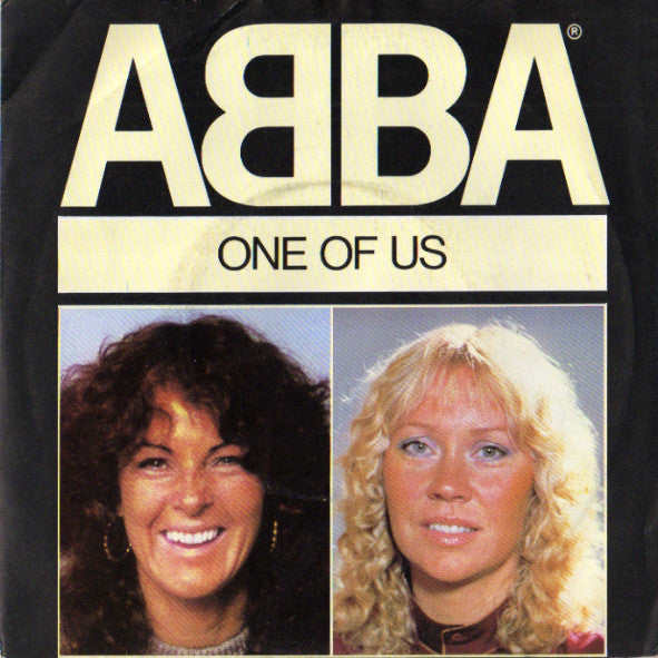 ABBA : One Of Us (7", Single, Pap)